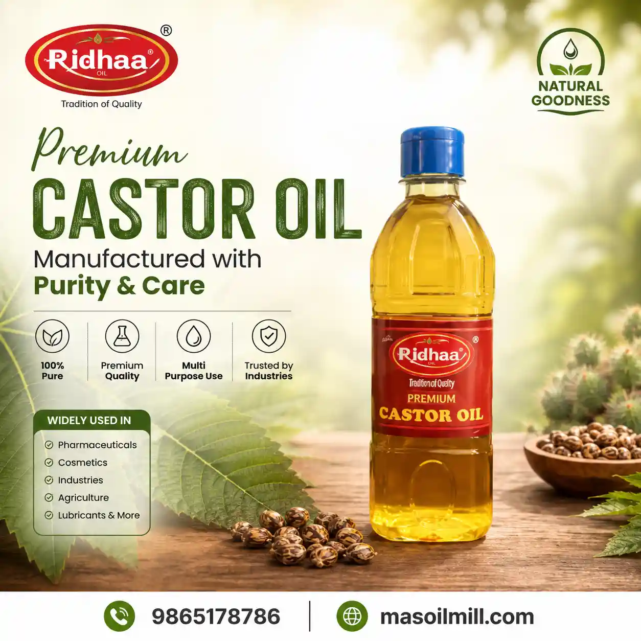 castor oil manufacturer in Coimbatore
